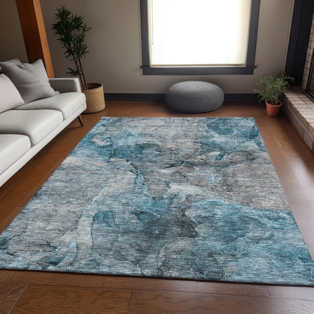 Premium Washable Super Soft Abstract Marble Mayfield Rug