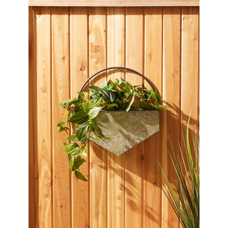 DII Galvanized Wall Planter