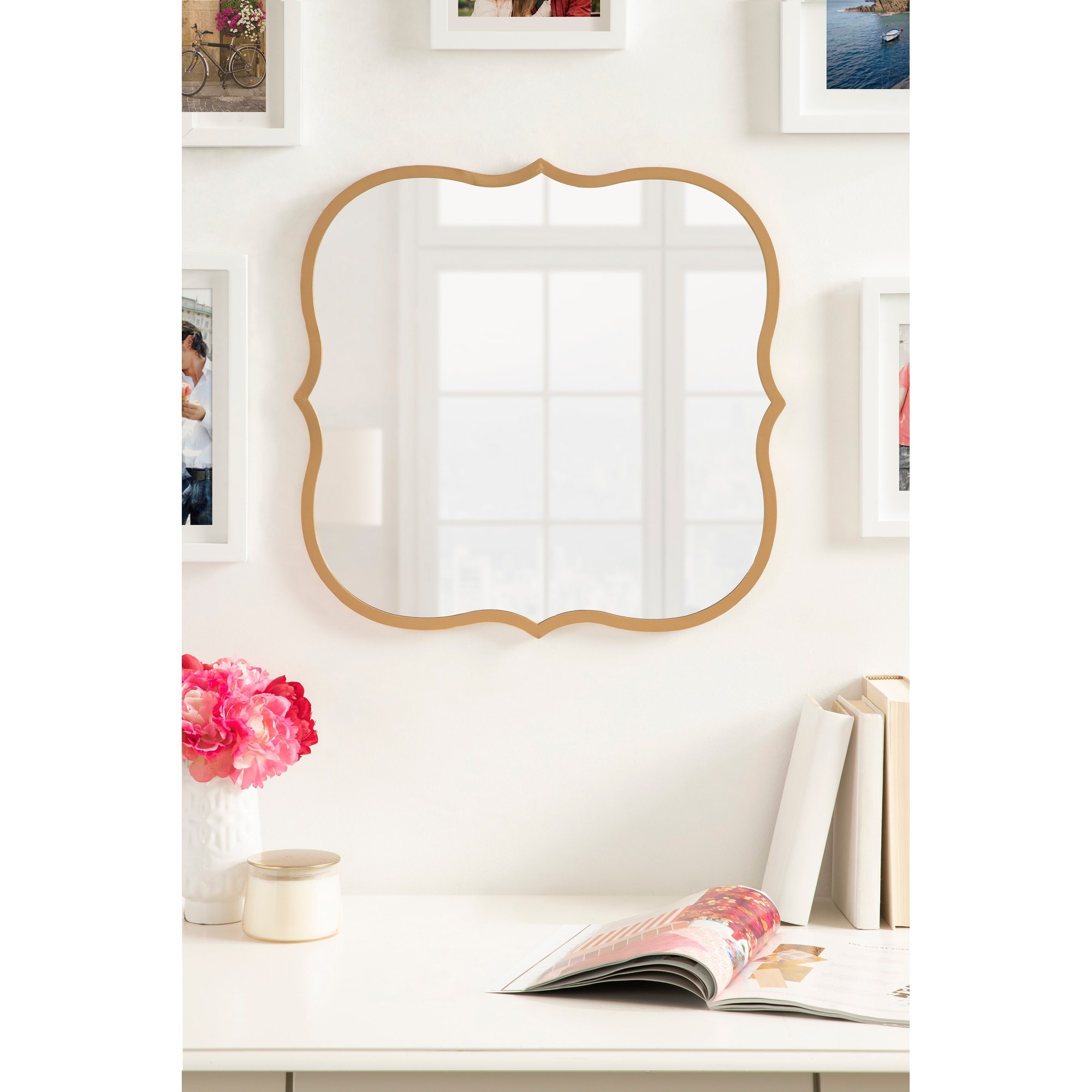 Kate and Laurel Higby Framed Wall Mirror