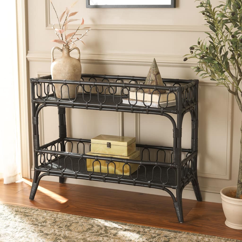 SAFAVIEH Isaiah 2-Tier Storage Unit - 41"W x 17"D x 32"H