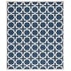 preview thumbnail 35 of 183, SAFAVIEH Handmade Cambridge Trudie Geometric Wool Rug 8' x 10' - Navy Blue/Ivory - Rectangle