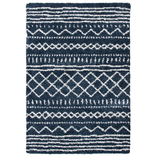 SAFAVIEH Arizona Shag Lotta Moroccan 1.2-inch Thick Rug