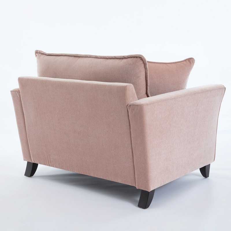 Oversized Armchair, Comfy Chair and a Half Single Sofa with Pillow for Living Room Bedroom