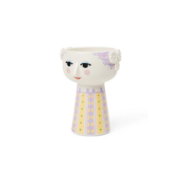 Bjørn Wiinblad Eva Vase, Lavender, H: 5.9"