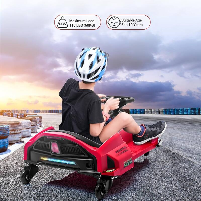 12V Electric Ride On Go Kart Kids Drifting Car for Kids Best Gifts