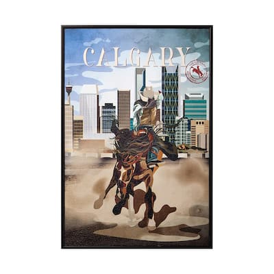 Calgary "Go" Series Made To Order Canvas Art