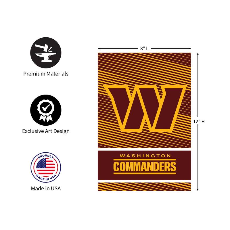 Washington Commanders Foam Core Wall Decor