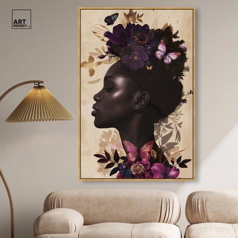 Butterfly Passion Canvas by Art Remedy