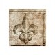 preview thumbnail 2 of 5, Fasade Fleur de Lis Bermuda Bronze 15-square Foot Backsplash 15 Sq Ft Kit 6x6 in. Sample