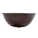 preview thumbnail 4 of 12, Hubble Copper 14" Round Vessel Bath Sink with Ashfield Vessel Faucet Kit