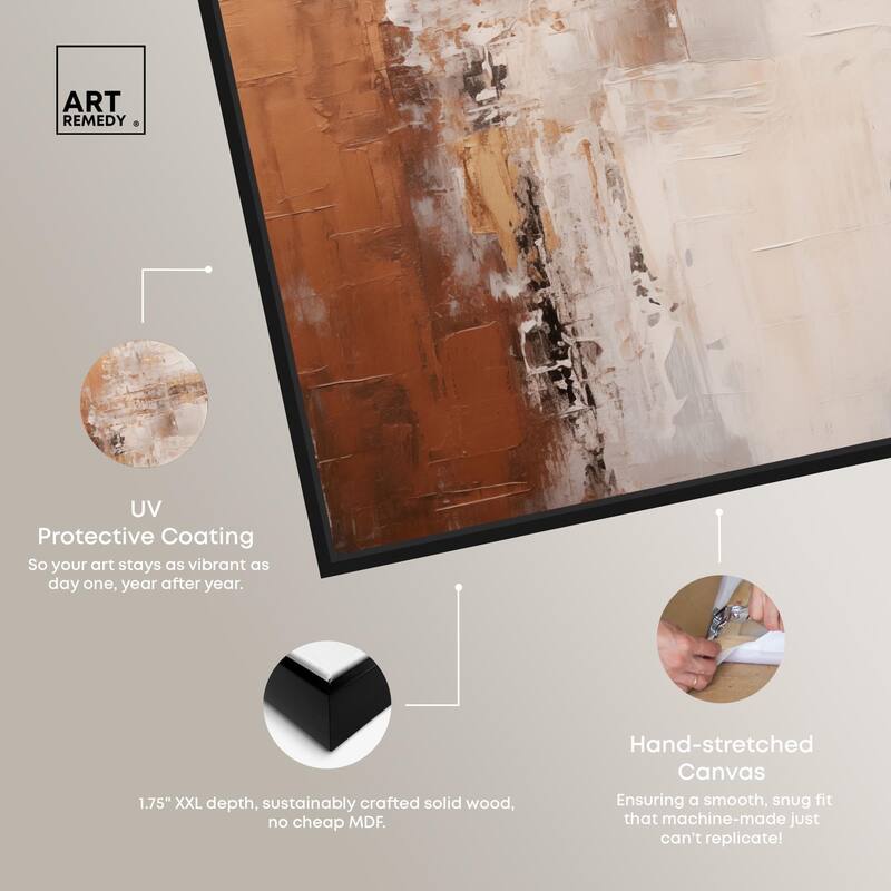 Burnished Memory Canvas by Art Remedy