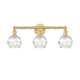 Option Satin Gold / Clear Deco Swirl