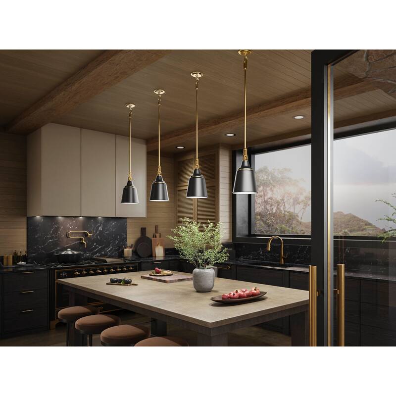 Kohler Lighting 42201-PE01 Varla 9" Wide Mini Pendant