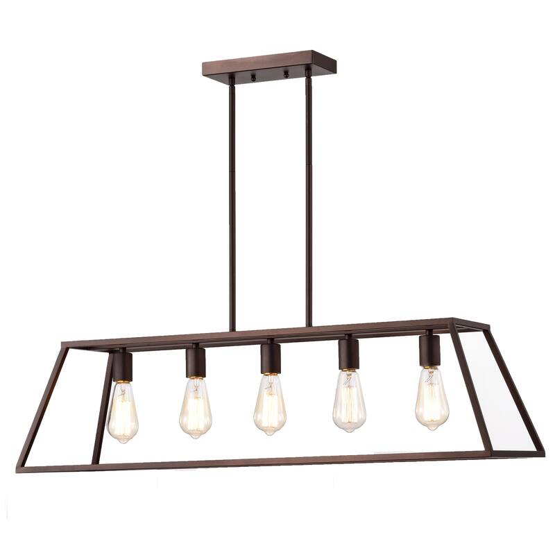 5-light Linear Island Fixture