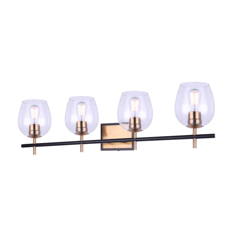 Canarm IVL1019A04 Cain 4 Light 34" Wide Vanity Light