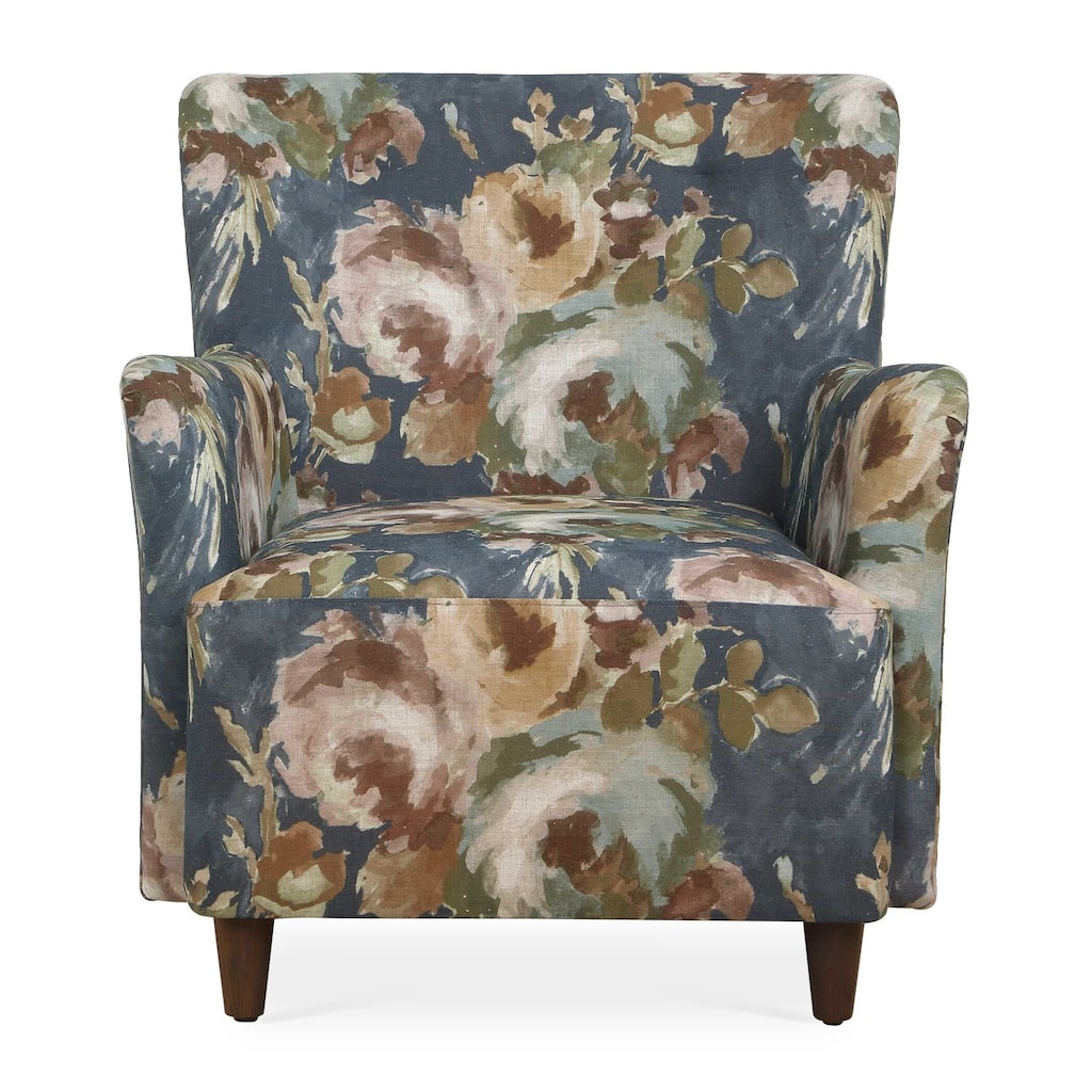 Uttermost Lainey Floral Upholstered Armchair - 30.00" W x 32.50" H x 31.50" D