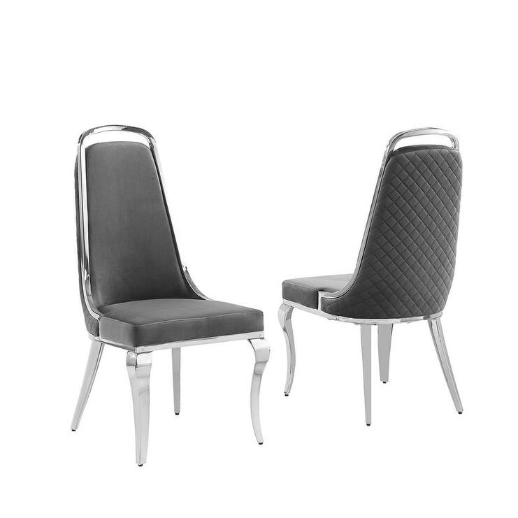 Best Quality Furniture D400/1-SC310-7 Dining Set with 78" 12mm Glass with Bevel