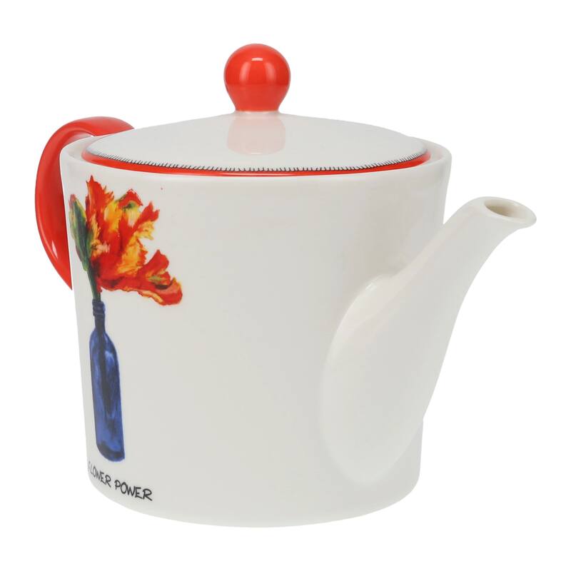 Kit Kemp for Spode Doodles Fine China Teapot - 2 pint/ 32 ounce