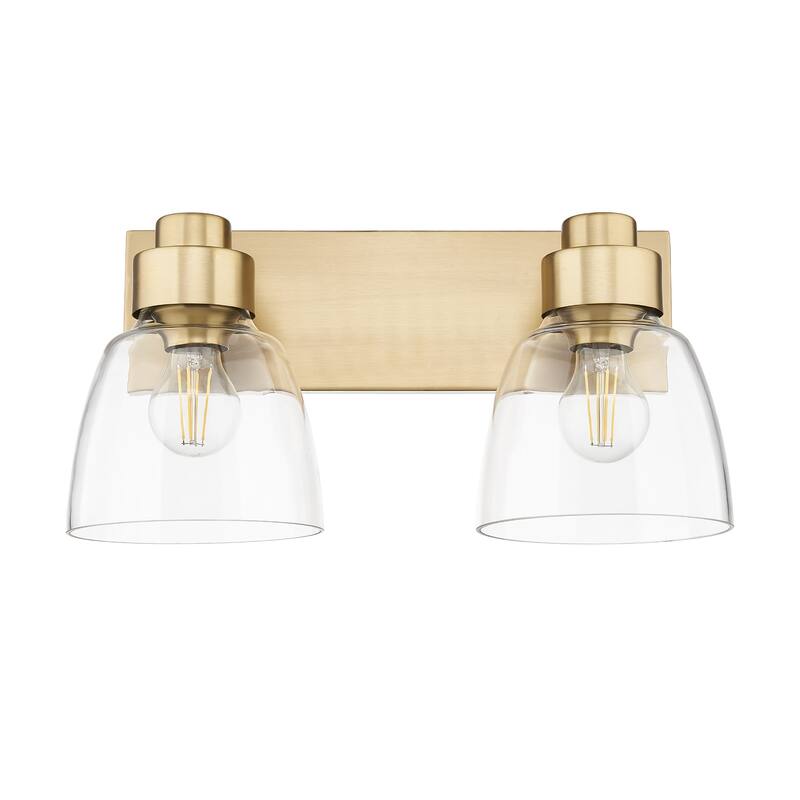 Golden Lighting Remy 2-light Vanity in Brushed Champagne Brass - Gold