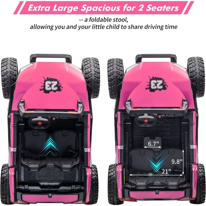2 Seats Ride On UTV with Remote Control