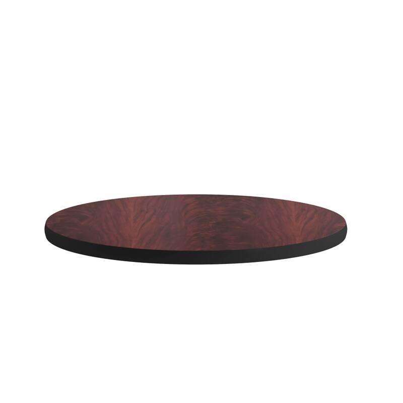 24'' Round Table Top with Reversible Laminate Top