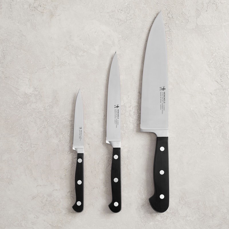 Henckels CLASSIC 3-pc Starter Knife Set - Black