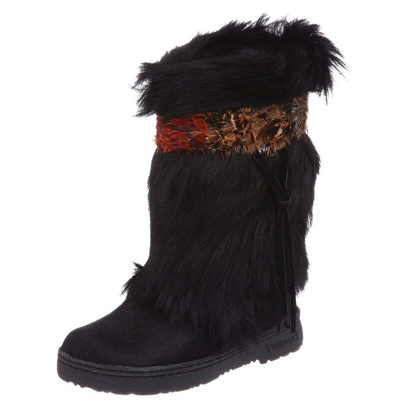 bearpaw shaggy boots