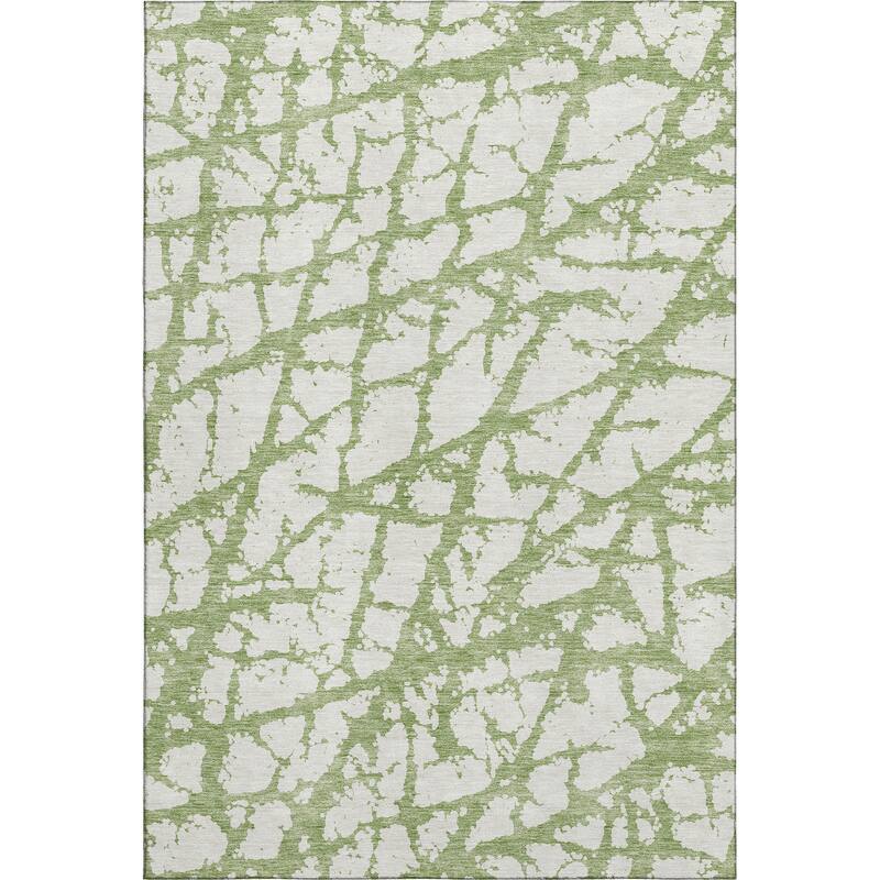 Premium Washable Super Soft Modern Crackle Mayfield Rug