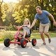 preview thumbnail 22 of 28, Gymax Go Kart for Kids 4 Wheel Toddler Ride On Pedal Car w/ Steering