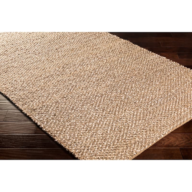 Livabliss Conrad Handmade Braided Jute Area Rug