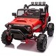 preview thumbnail 4 of 78, 24V Ride-On Car for Kids with Parental Remote, 400W Dual Motors, Bluetooth, MP3, USB, and LED Lights, Ages 3+