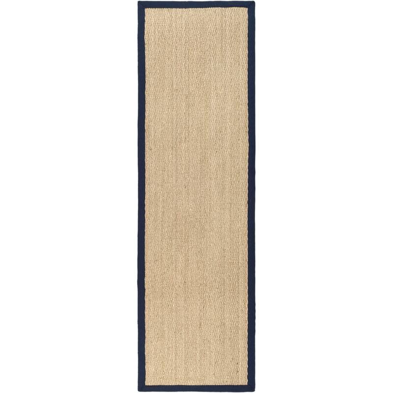 SAFAVIEH Natural Fiber Oceana Herringbone Seagrass Rug