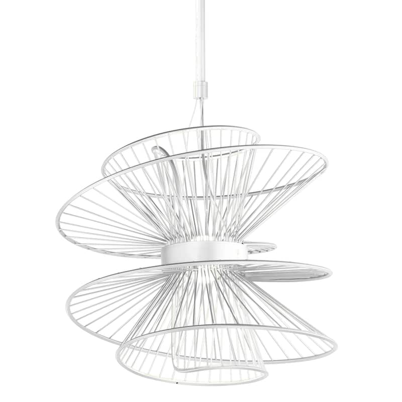 Maxim Zeta 20" Wide LED Pendant - Matte White