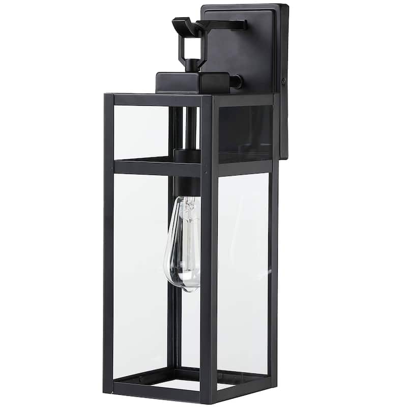 1-Light Outdoor Wall Light - 5.9"x7.76"x17.99" - 5.9"x7.76"x17.99"
