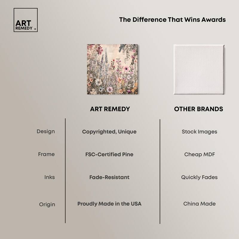 Chiffon Cosmos Canvas by Art Remedy, Gallery Wrapped