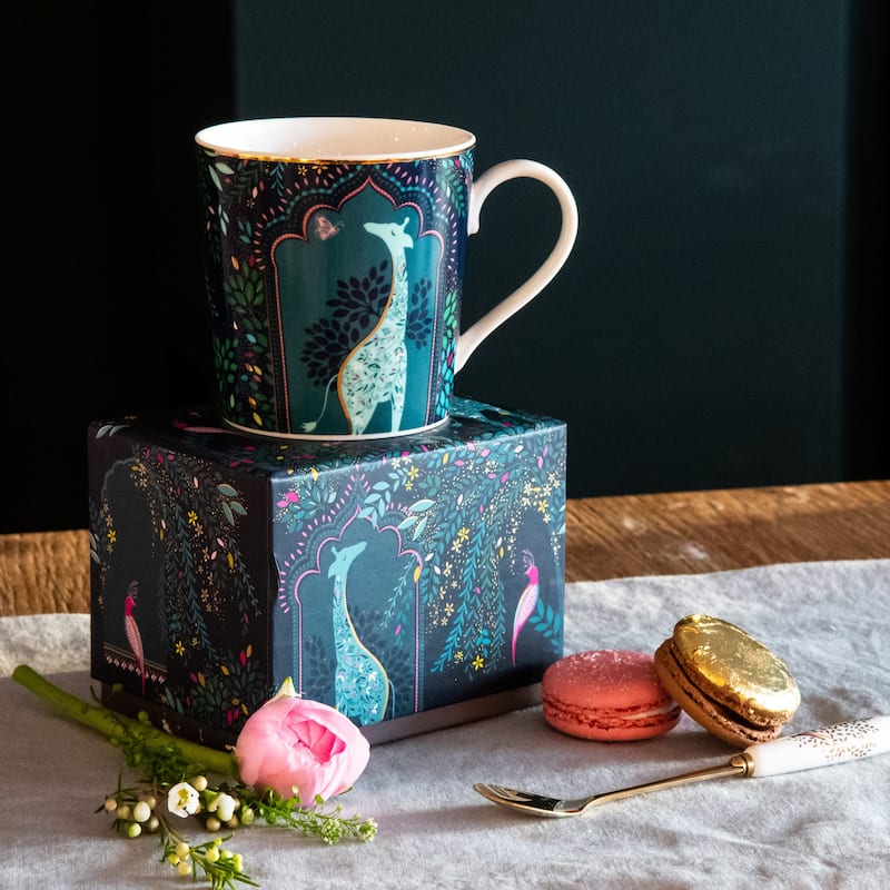 Sara Miller India 12 oz Mug