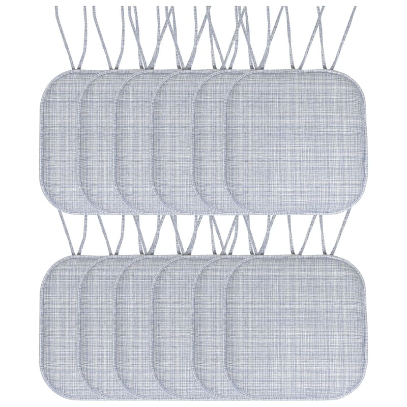 Aria Memory Foam Non-Slip Chair Pad with Ties