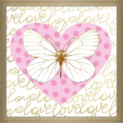 "Butterfly Love (Pink)" by Jodi Print on Acrylic