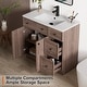 preview thumbnail 21 of 112, 36"/48"/60"/72" Bathroom Vanity Set with Sink & Faucet