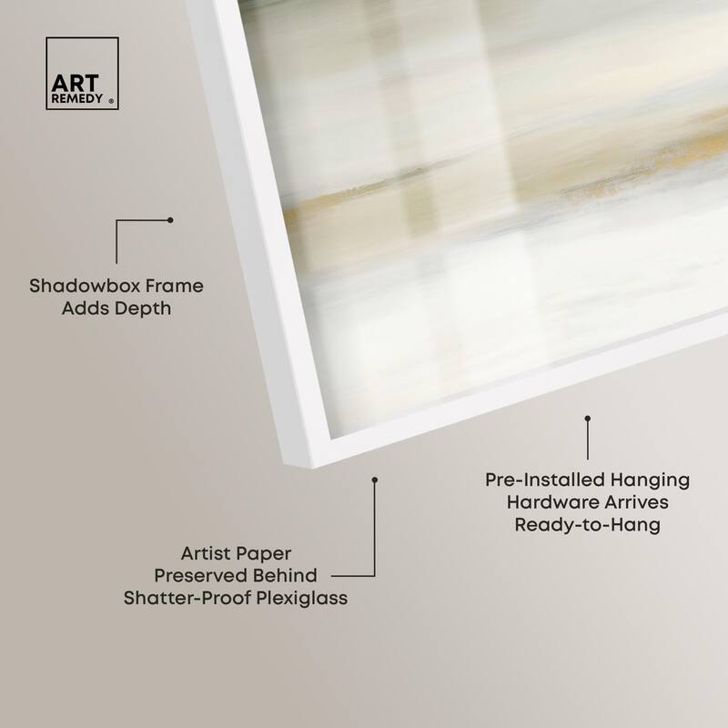Misty Expanse II Shadowbox by Art Remedy