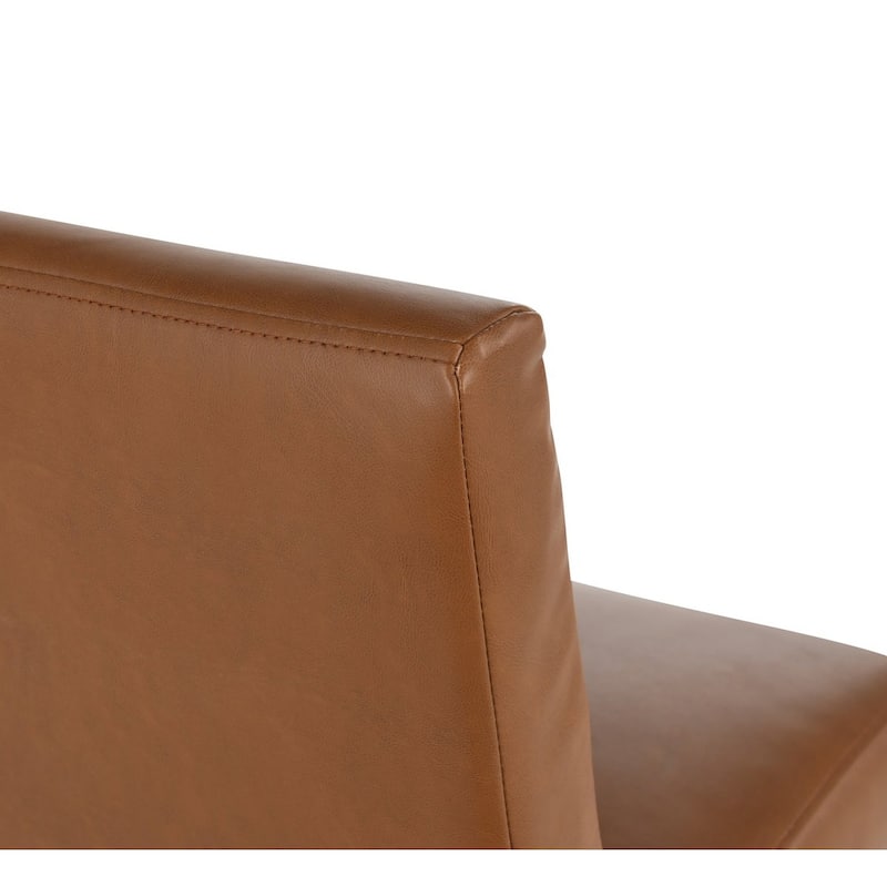 Seville Counter Stool 26" Brown by Kosas Home