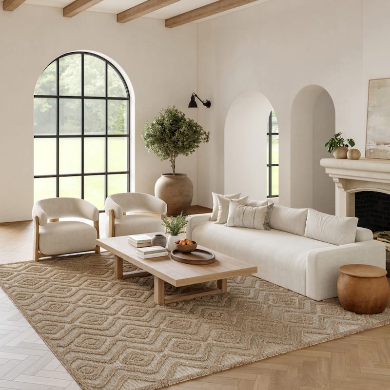 Nourison Versatile Indoor/Outdoor Geometric Flatweave Area Rug