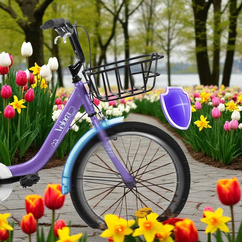20 Inch Kids Bike for Boys & Girls, Single Speed Bicycle with Coaster Brake, V-Brake & Rear Rack
