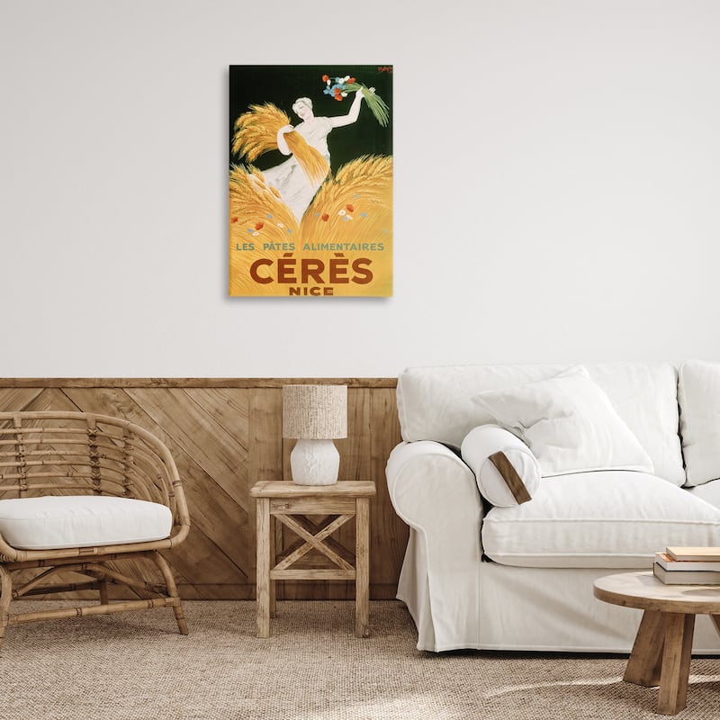 Stupell Antique Ceres Goddess Canvas Wall Art Design By Marcus Jules