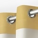 preview thumbnail 29 of 41, ATI Home Indoor/Outdoor Stripe Grommet Top Curtain Panel Pair