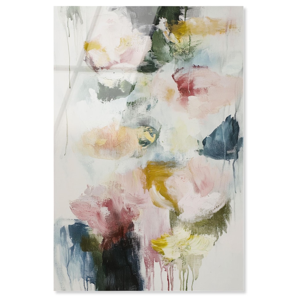 Dripping Colors I Acrylic by Art Remedy, Ready to Hang