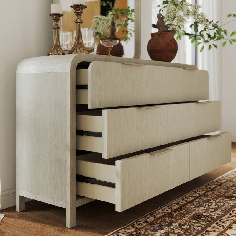Roundhill Furniture Tavari 5-Piece Bedroom Set with Panel Bed, Dresser, Mirror, Nightstand, and Chest in Light Gray