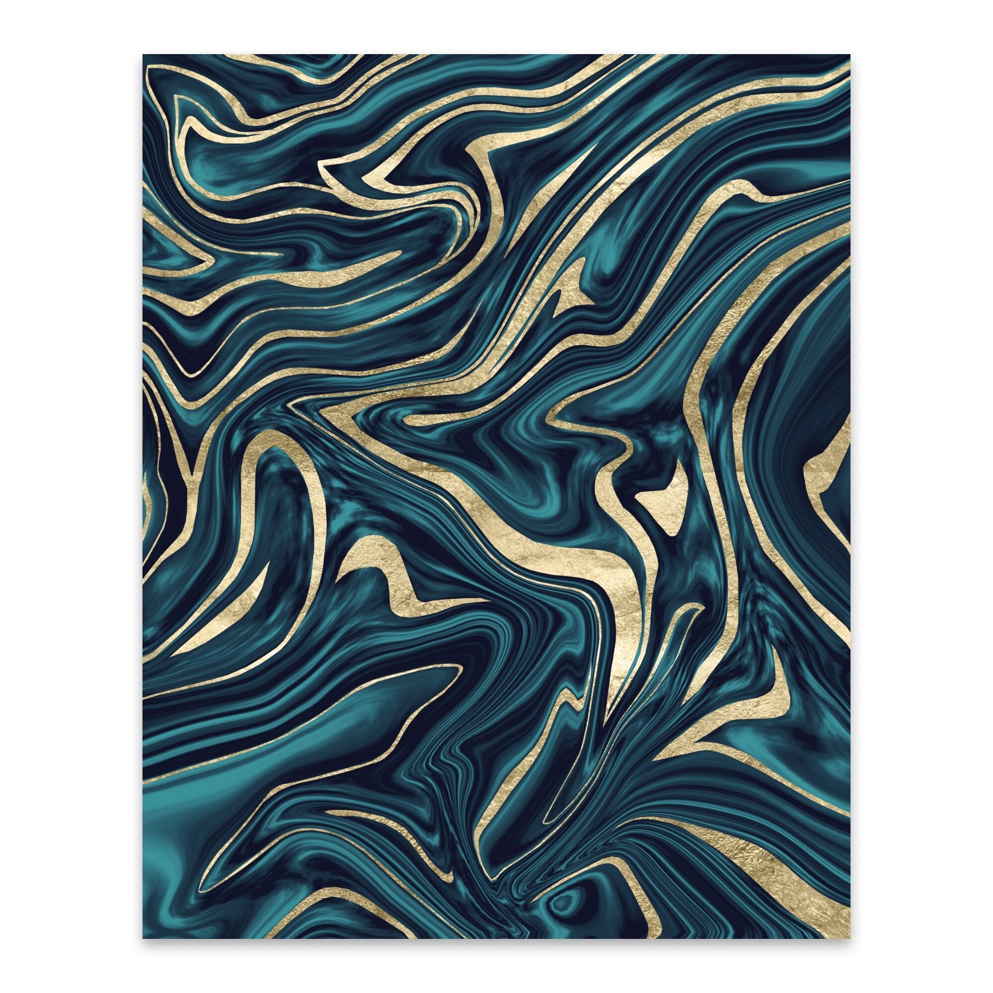 Shop Abstract Boho Pattern Mixed Media Metal Wall Art Print Overstock 31280345