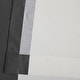 preview thumbnail 10 of 24, Exclusive Fabrics Modern Color block Cotton Vertical Pleated Curtain (1 Panel) - Luxury Home Decor curtains