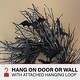 preview thumbnail 5 of 9, Haunted Hill Farm 15-In. Black Twig Battery-Operated Wreath with LED Lights and Flying Bats for Halloween Door